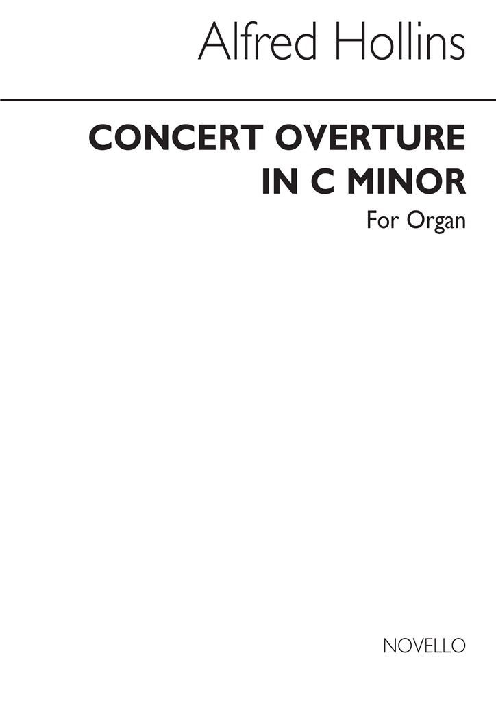Concert Overture No.2 In C Minor For Organ